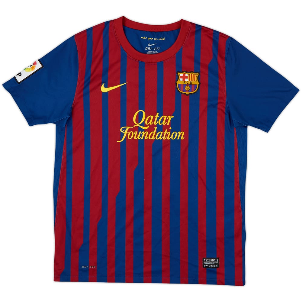 2011-12 Barcelona Home Shirt Mertens #11 - 7/10 - (L.Boys)