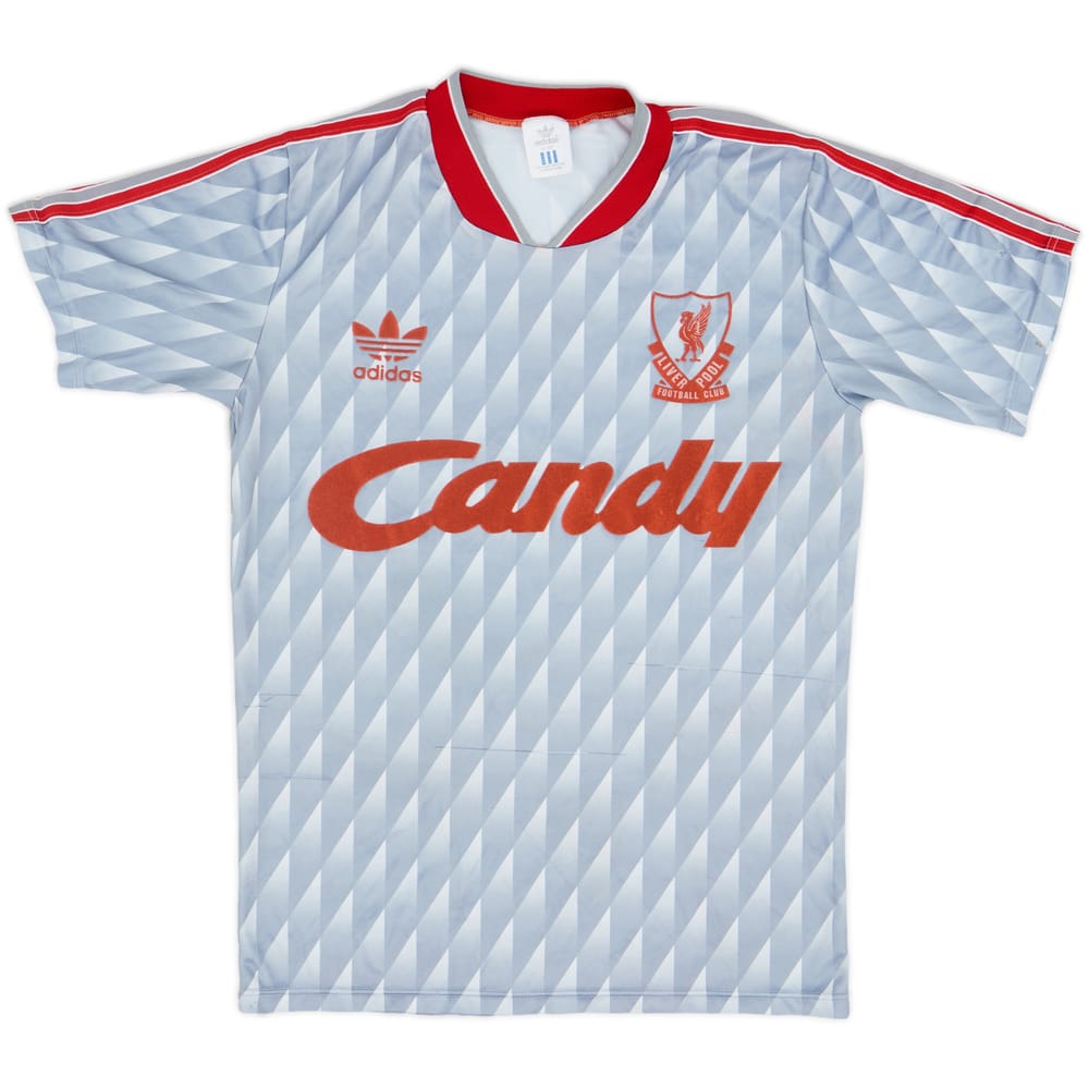 1989-91 Liverpool Camiseta Visitante - 8/10 - (S)