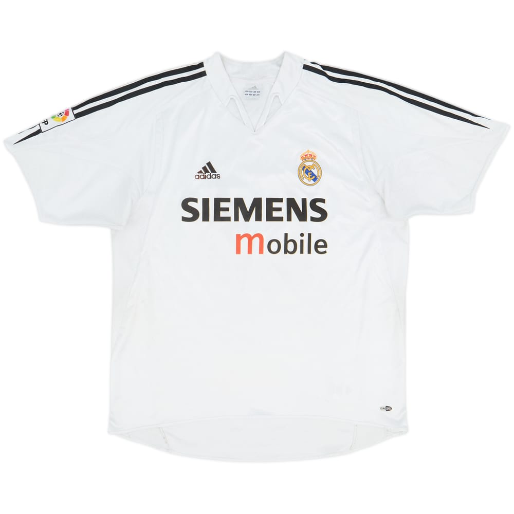 2004-05 Real Madrid Home Shirt Beckham #23 - 4/10 - (L)