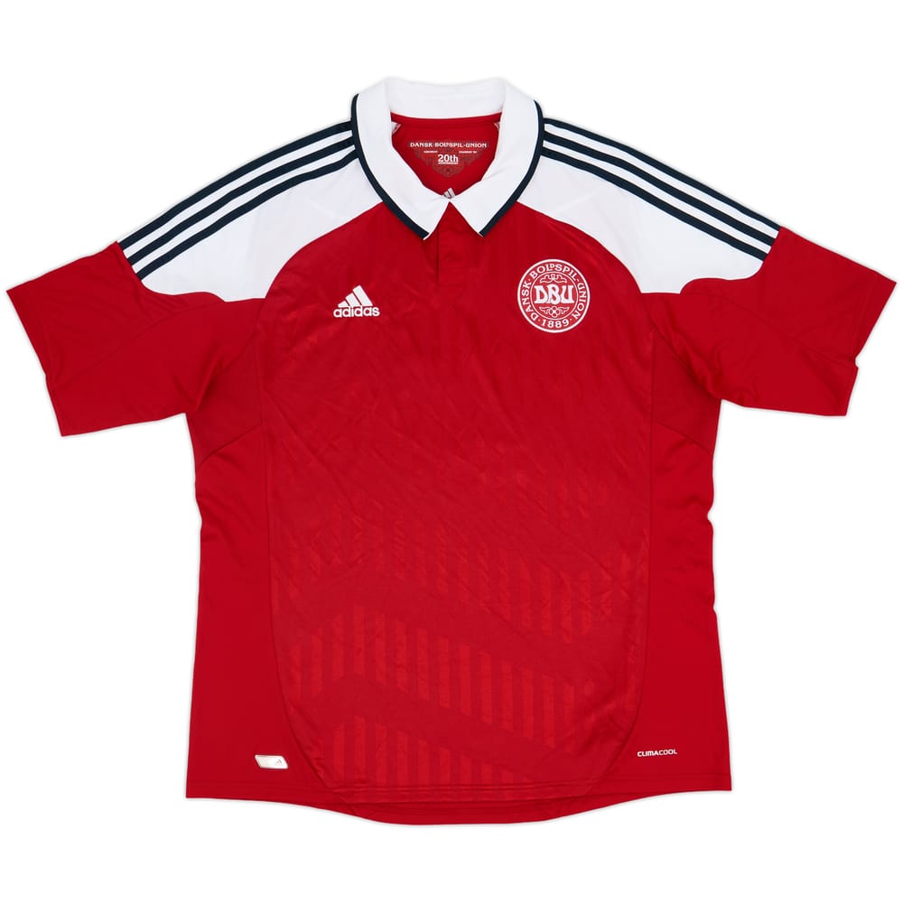2012-13 Denmark Home Shirt Al Finans EM Tour 2012 - 10/10 - (XL)