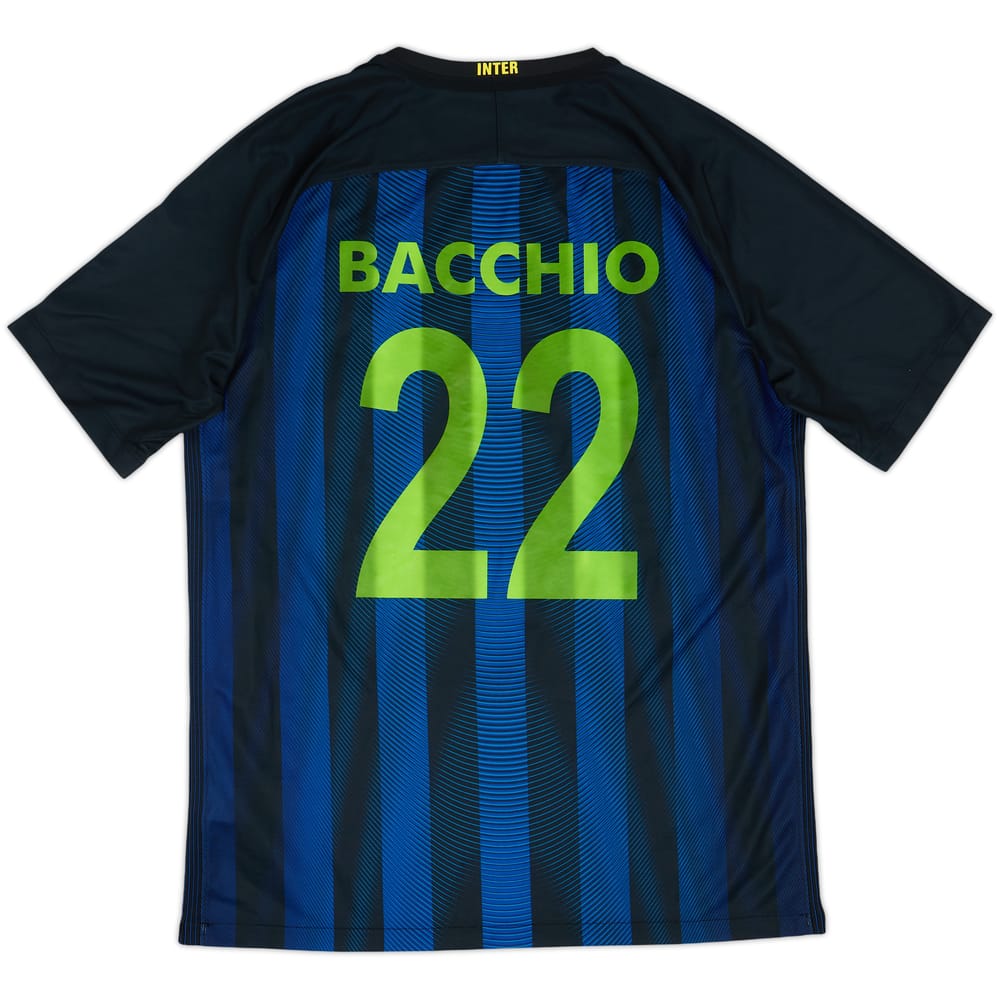 Camiseta de local del Inter Milan 2016-17 Bacchio #22 - 9/10 - (M)