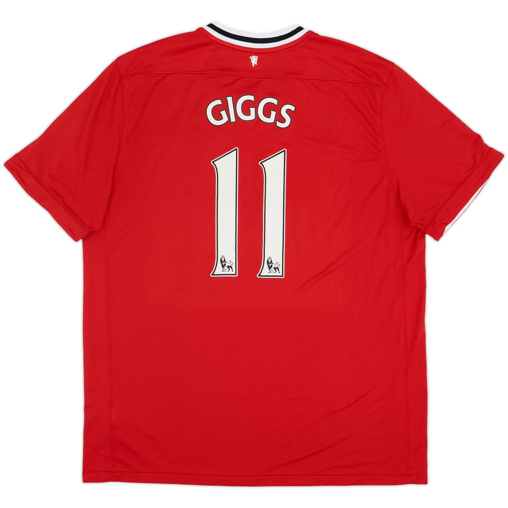 Camiseta de local del Manchester United 2011-12 Giggs #11 - 7/10 - (XXL)
