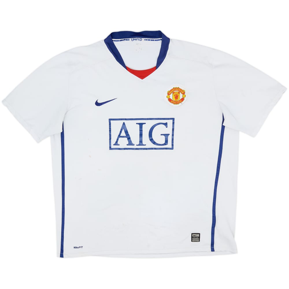 2008-10 Manchester United Away Shirt - 4/10 - (XL)