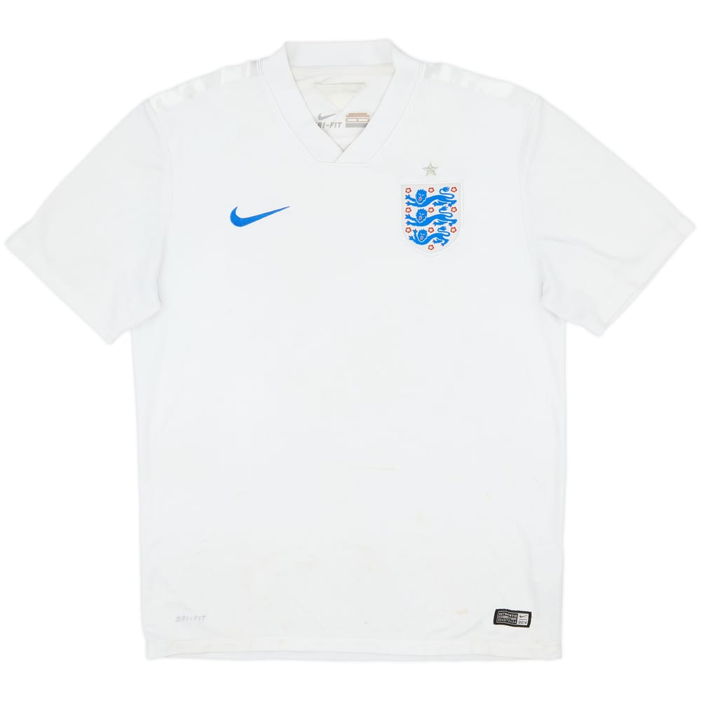 2014-15 England Home Shirt - 4/10 - (M)