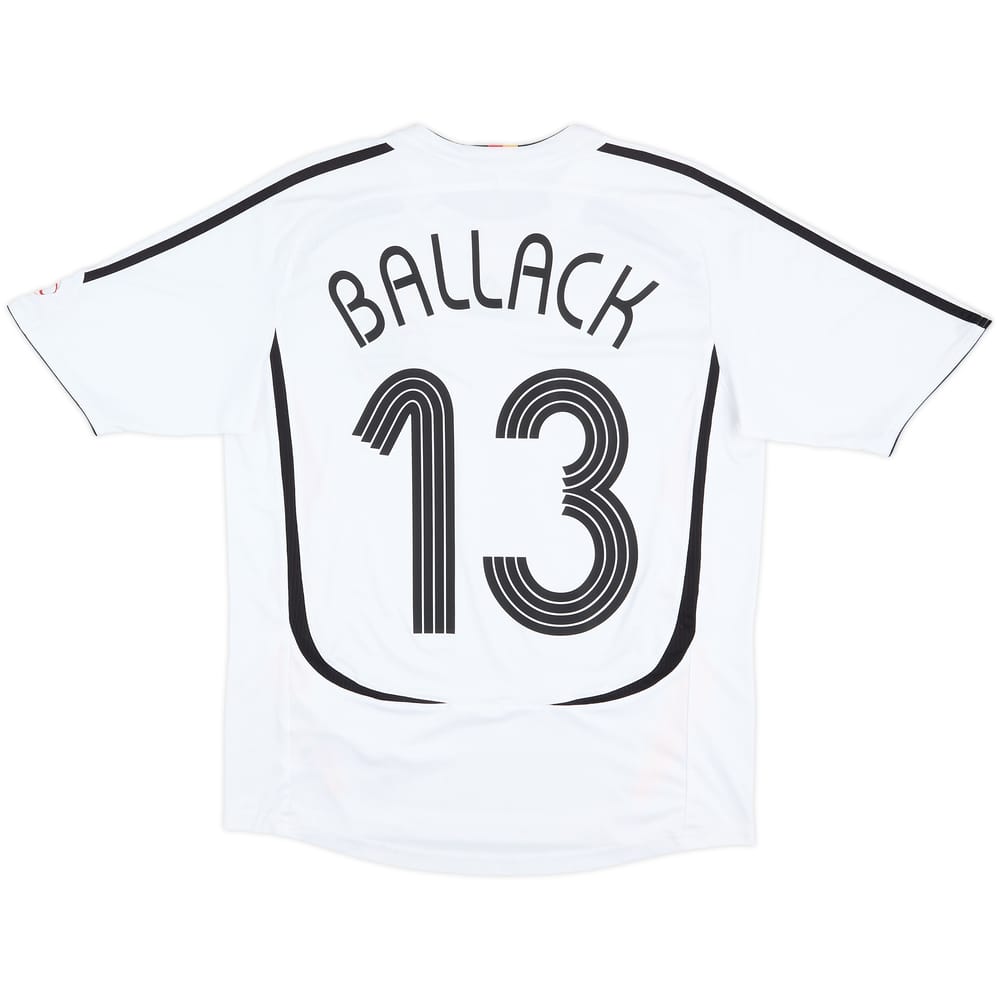 2005-07 Alemania Camiseta Local Ballack #13 - 6/10 - (XL.Boys)