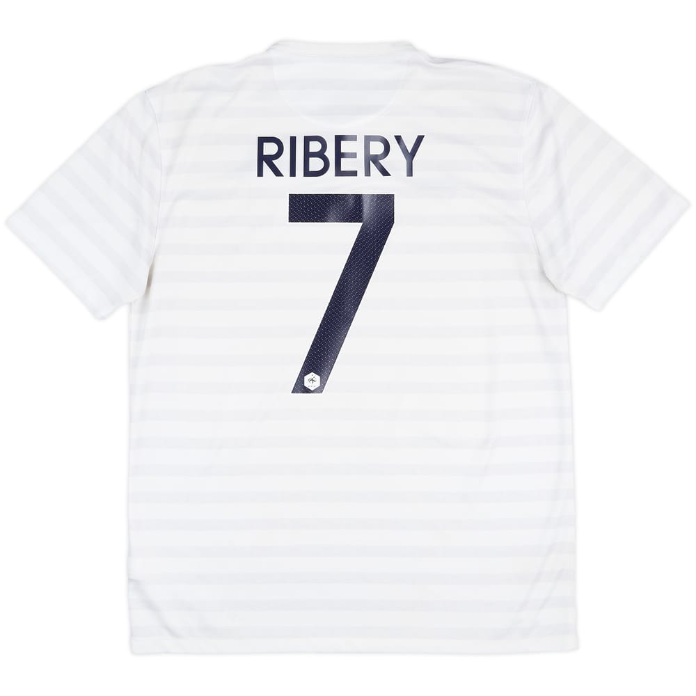 Camiseta de visitante de France 2014-15 Ribery #7 - 6/10 - (L)