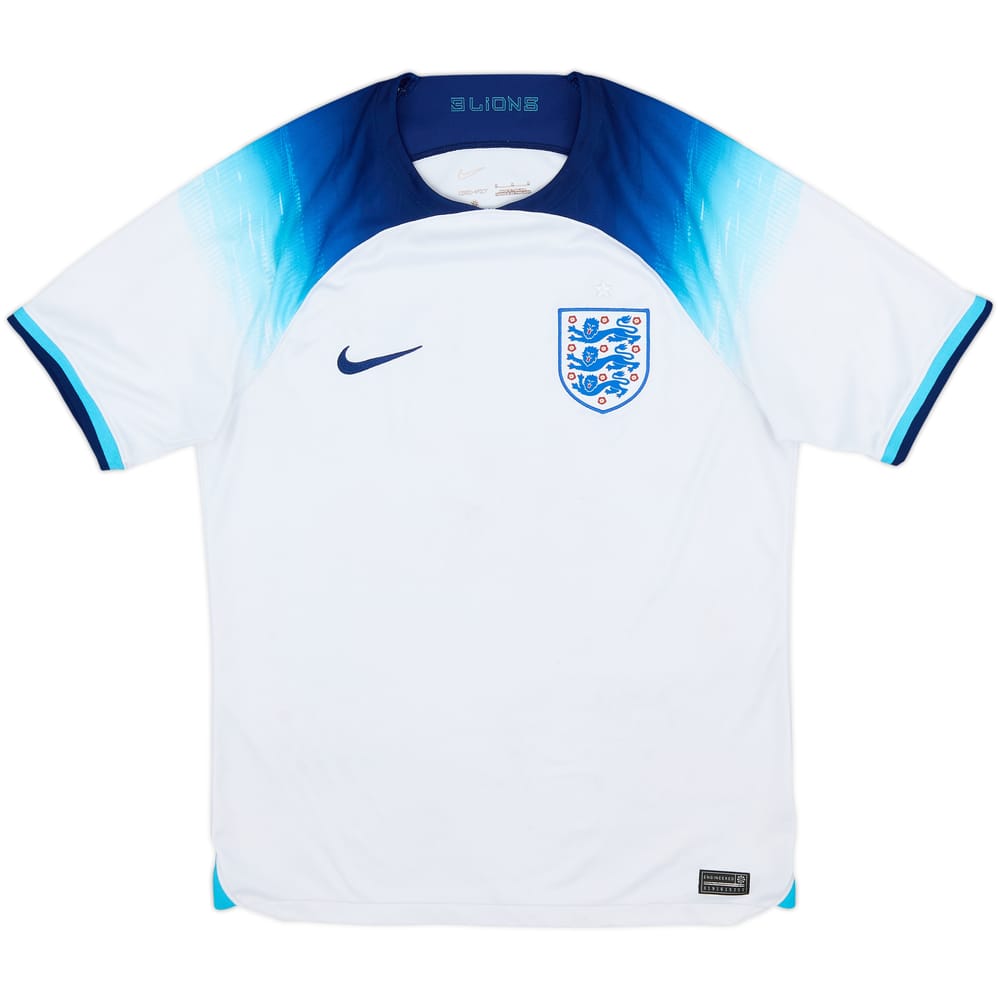 2022-23 England Home Shirt - 4/10 - (M)