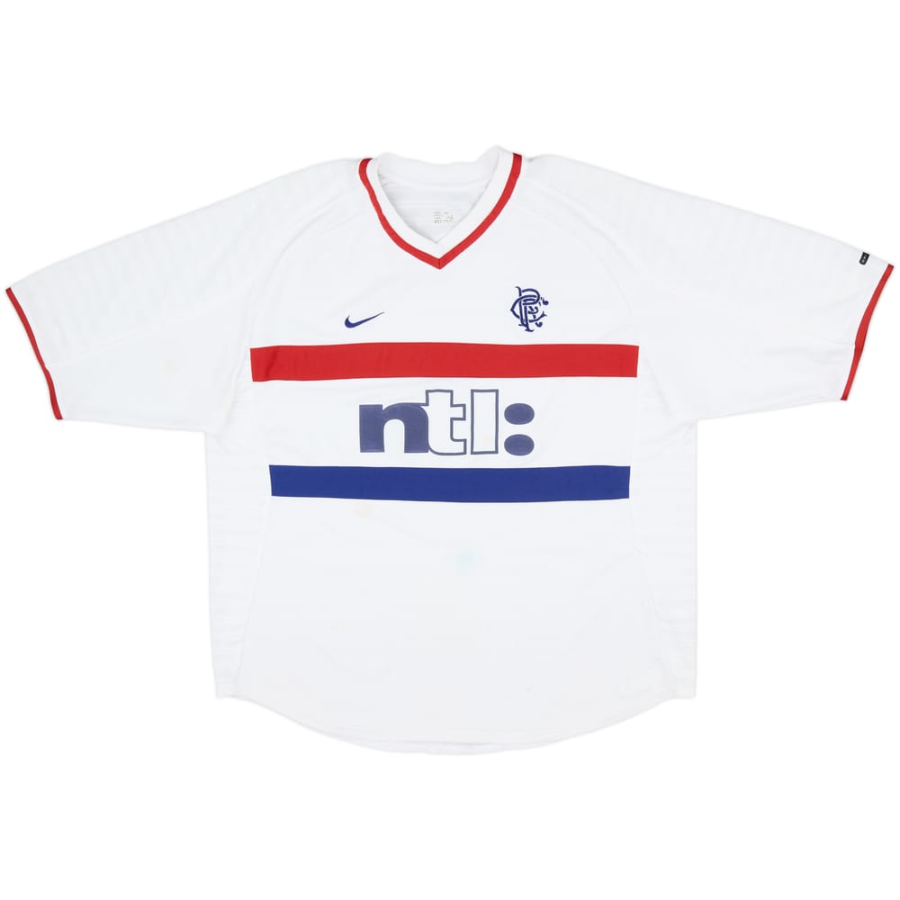 2000-01 Rangers Away Shirt - 4/10 - (XL)