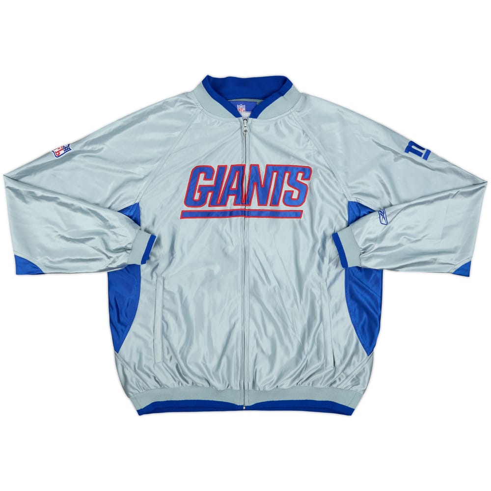 2002-04 New York Giants Reebok Track Jacket - 9/10 - (XL)