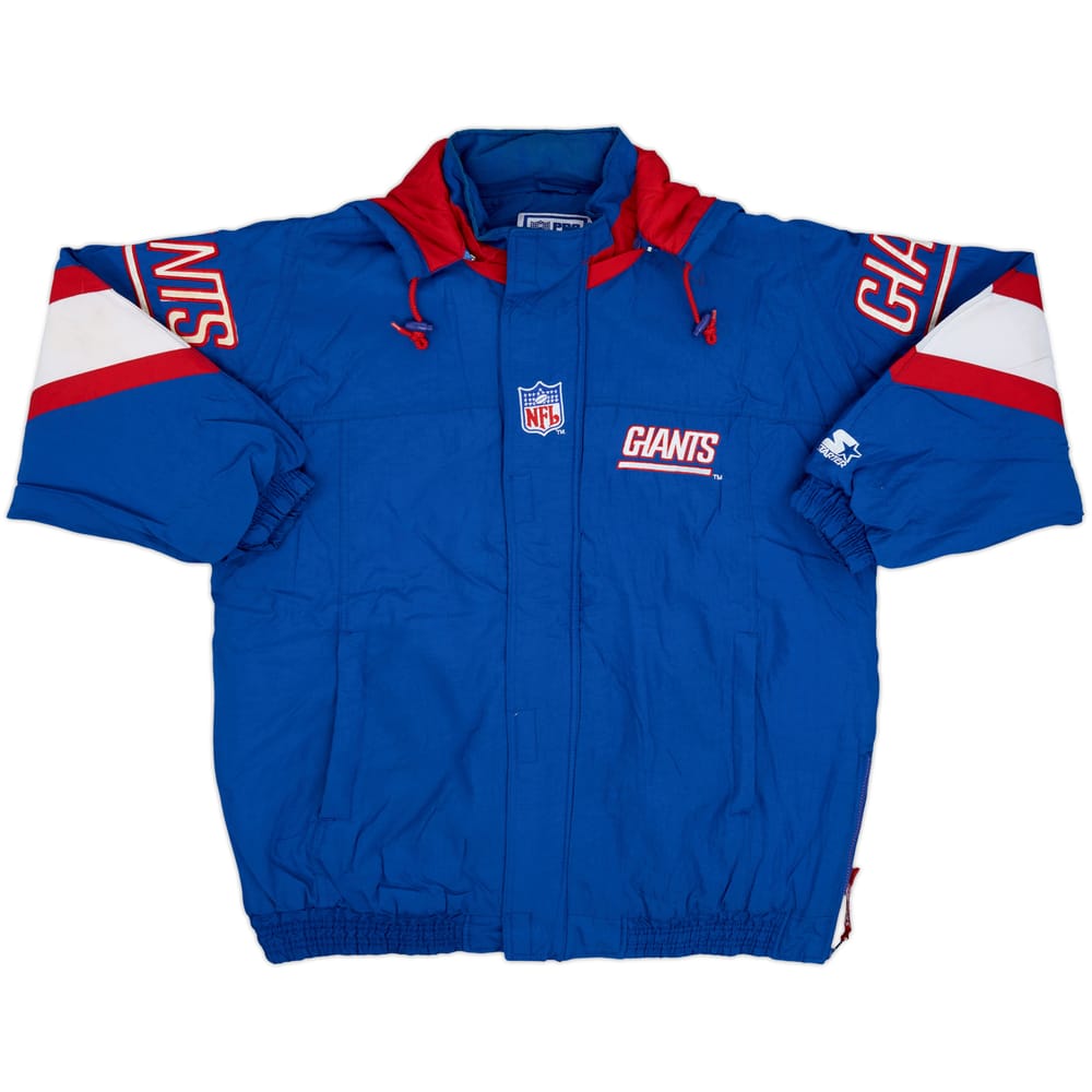 1990s New York Giants Starter Rain Coat - 8/10 - (L)