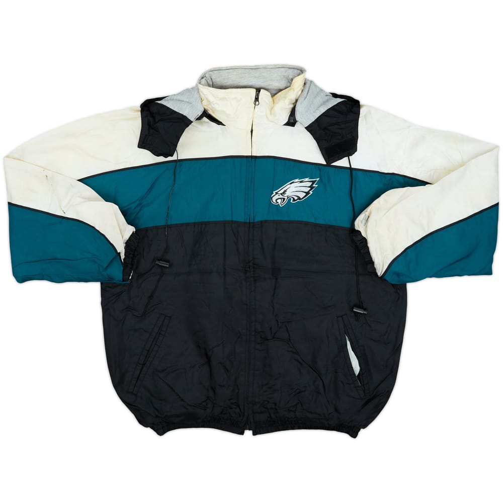 2000s Philadelphia Eagles NFL Hooded Rain Coat - 6/10 - (M)