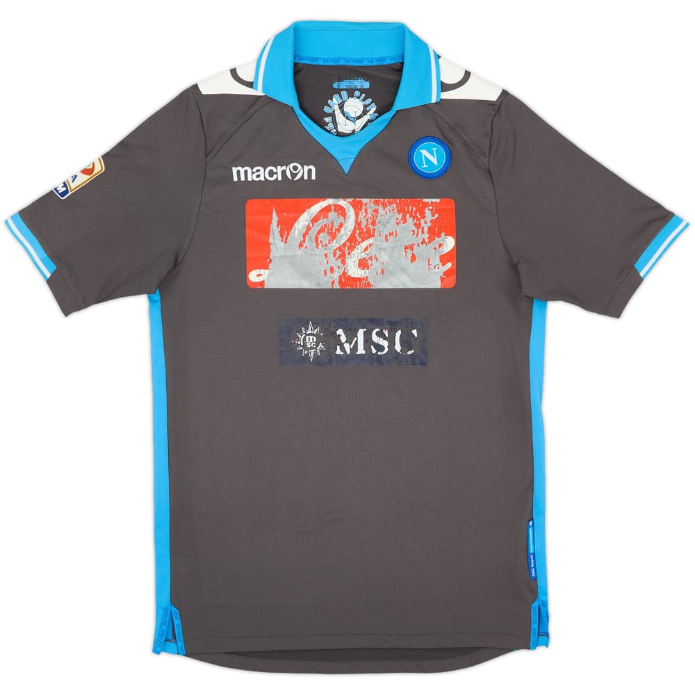 2011-12 Napoli Away Shirt - 4/10 - (L)