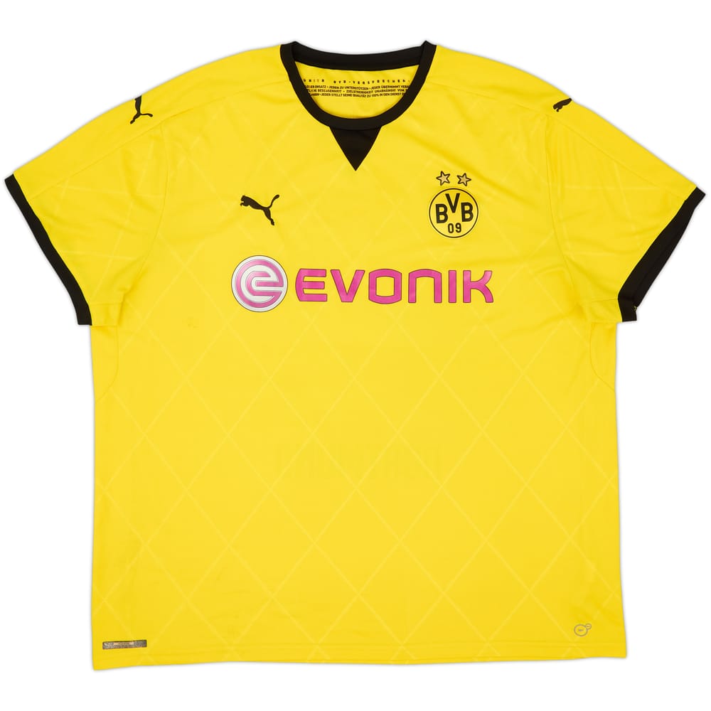 2015-16 Dortmund European Home Shirt - 7/10 - (4XL)