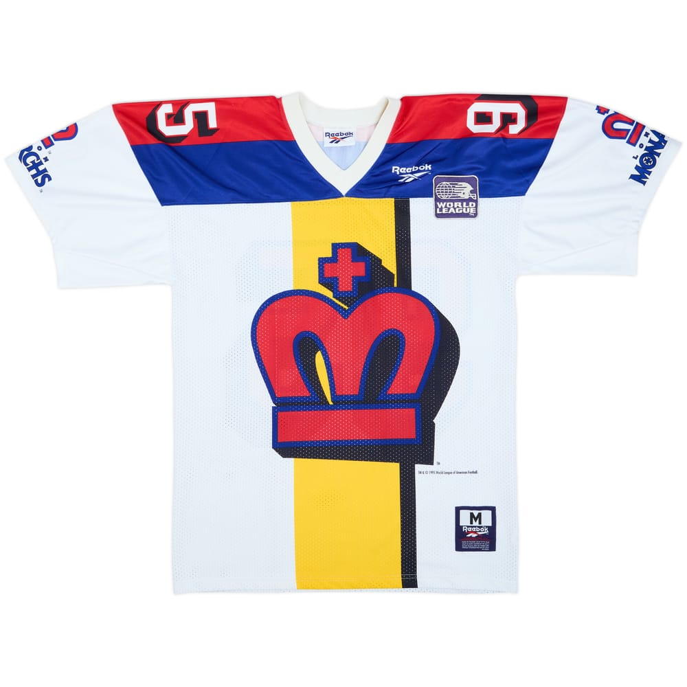 1995 London Monarchs #95 Reebok Away Jersey - 7/10 - (M)
