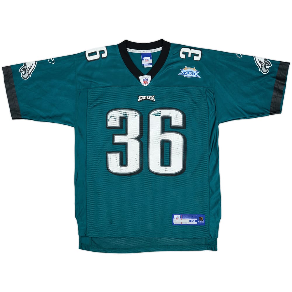 2005 Philadelphia Eagles Westbrook #36 Reebok On Field Home Jersey - 5/10 - (M)