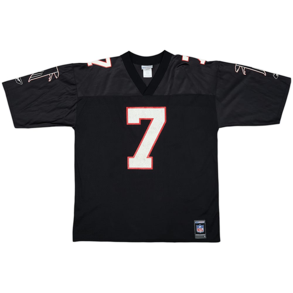 2001 Atlanta Falcons Vick #7 Reebok Home Jersey - 7/10 - (L)