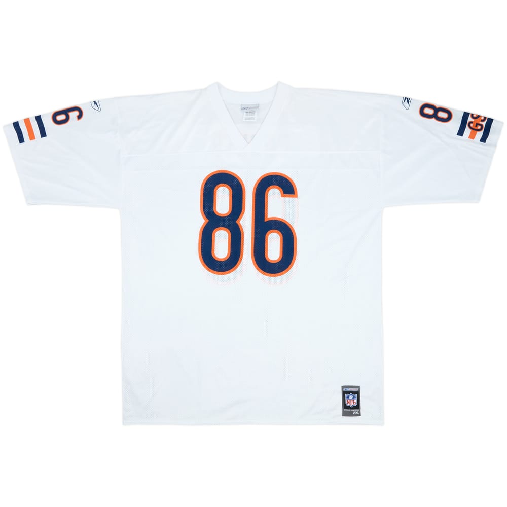 2001 Chicago Bears Booker #86 Reebok Away Jersey - 8/10 - (XXL)