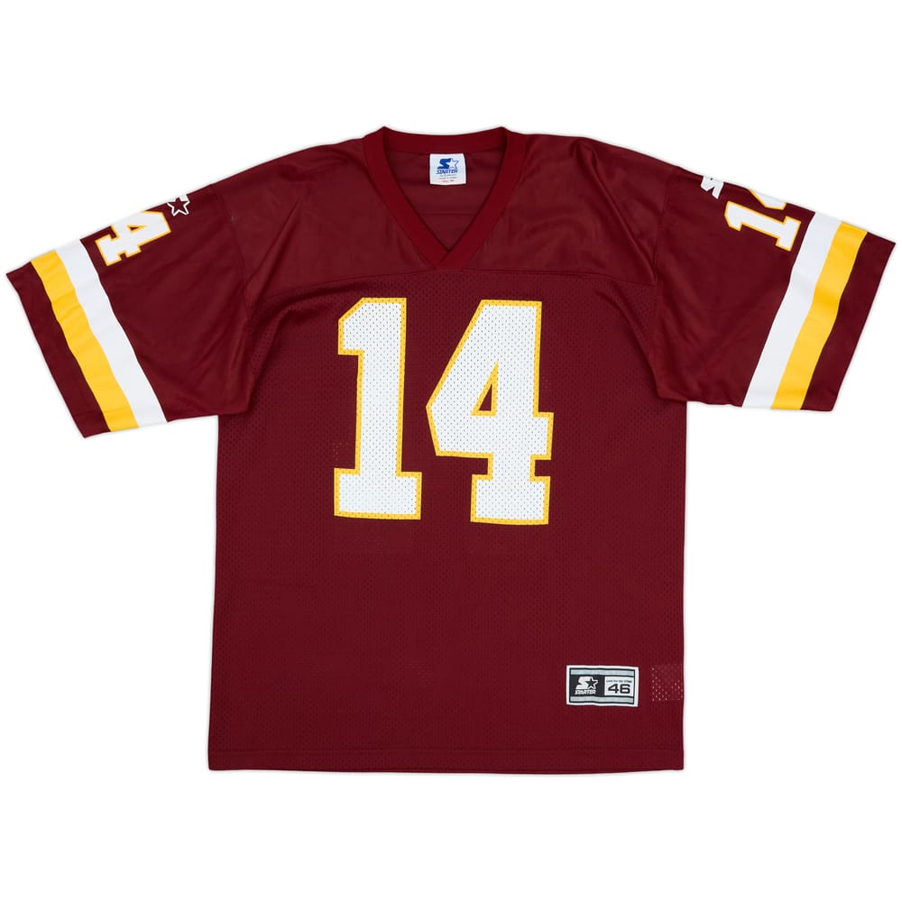 1999 Washington Redskins Johnson #14 Starter Home Jersey - 8/10 - (M)