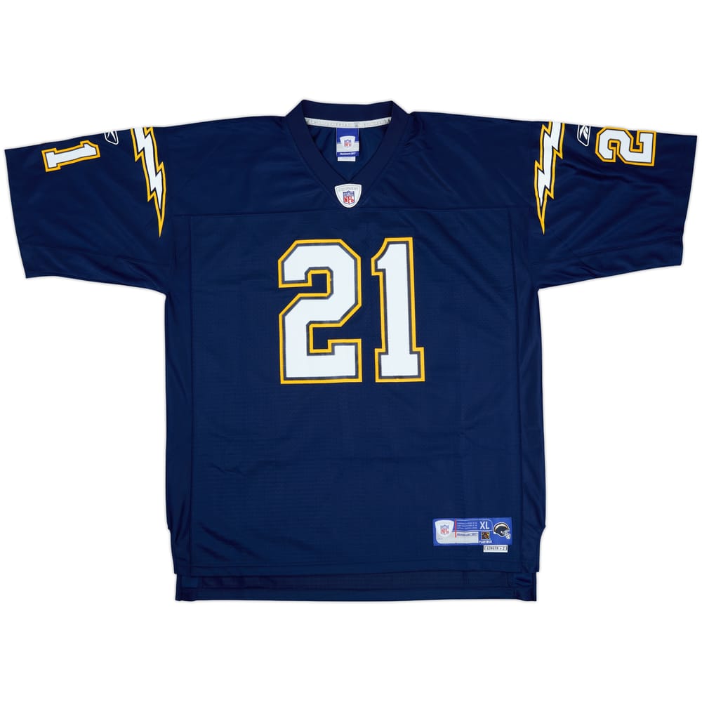 2005-06 San Diego Chargers Tomlinson #21 Reebok Premier Home Jersey - 8/10 - (XL)