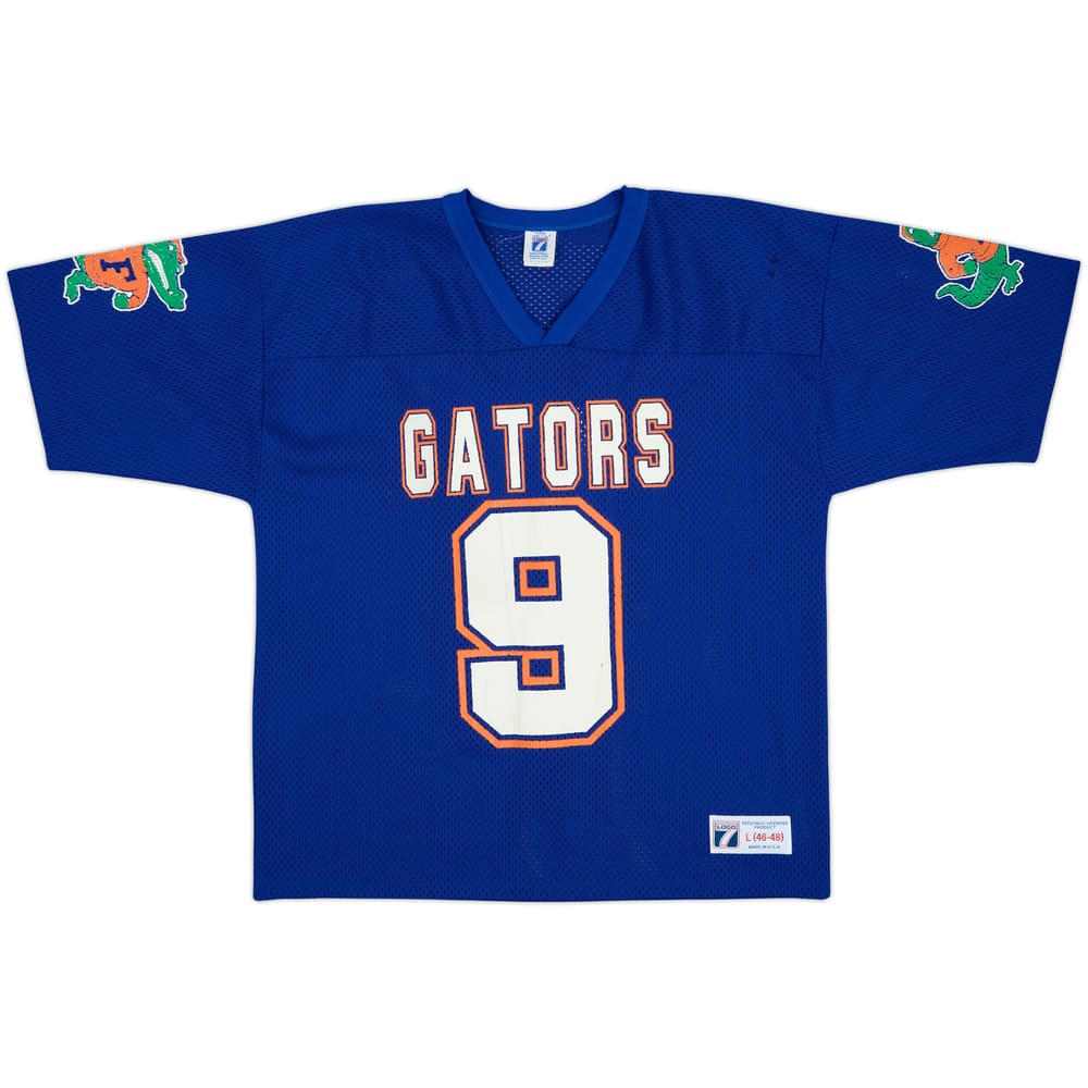 1990-96 Florida Gators #9 Logo 7 Home Jersey - 8/10 - (L)