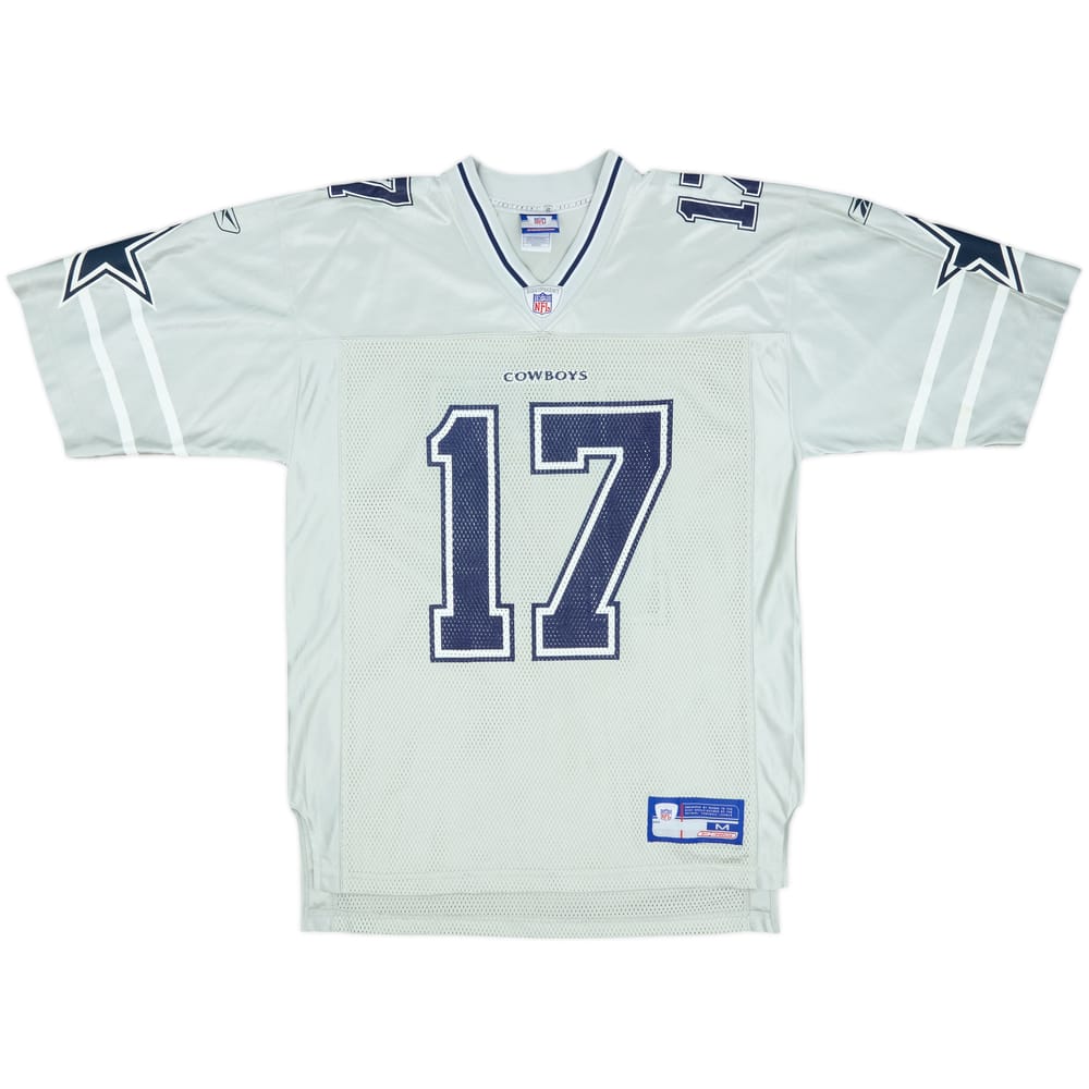 2002-03 Dallas Cowboys Carter #17 Reebok On Field Alternate Jersey - 8/10 - (M)