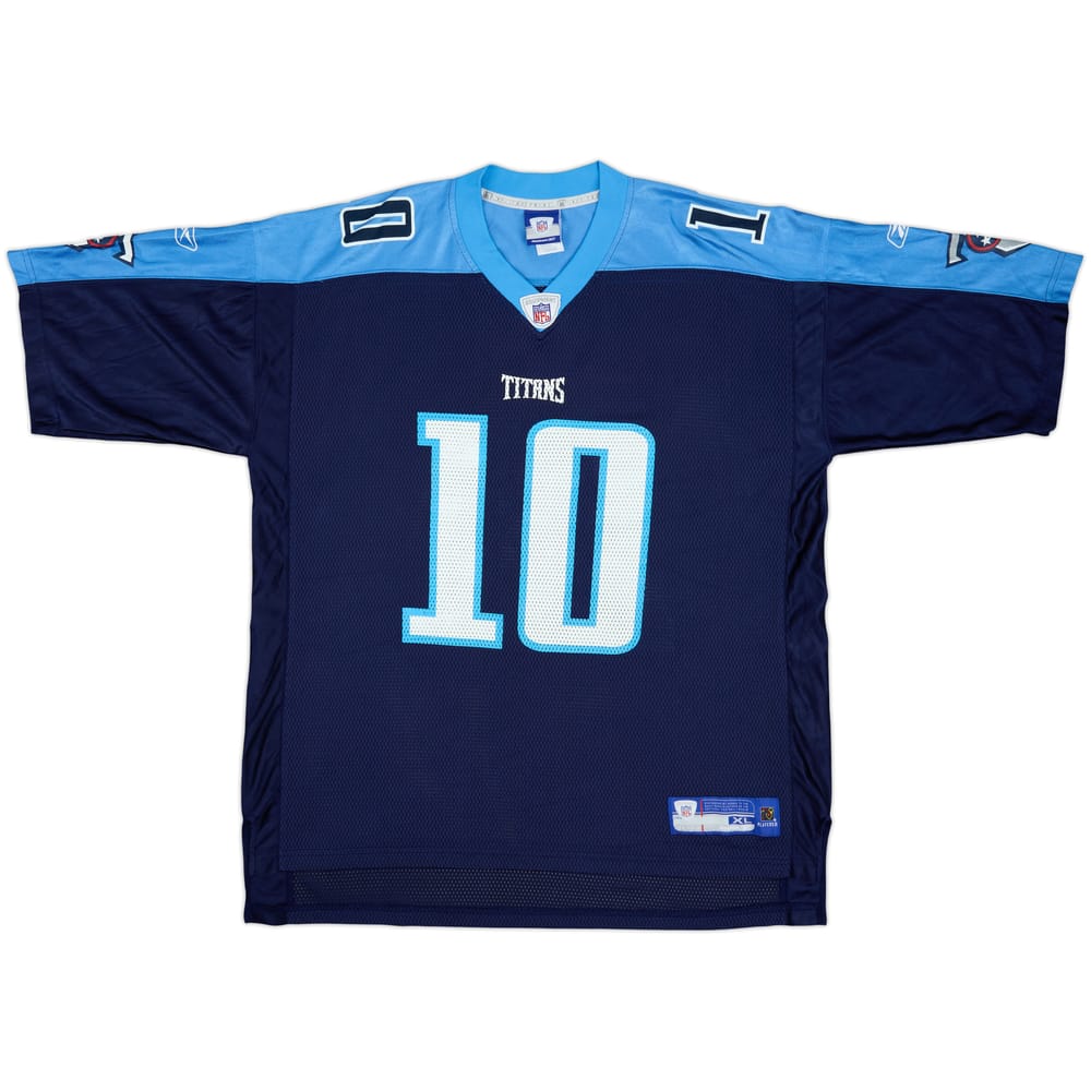 2006 Tennessee Titans Young #10 Reebok On Field Home Jersey - 9/10 - (XL)