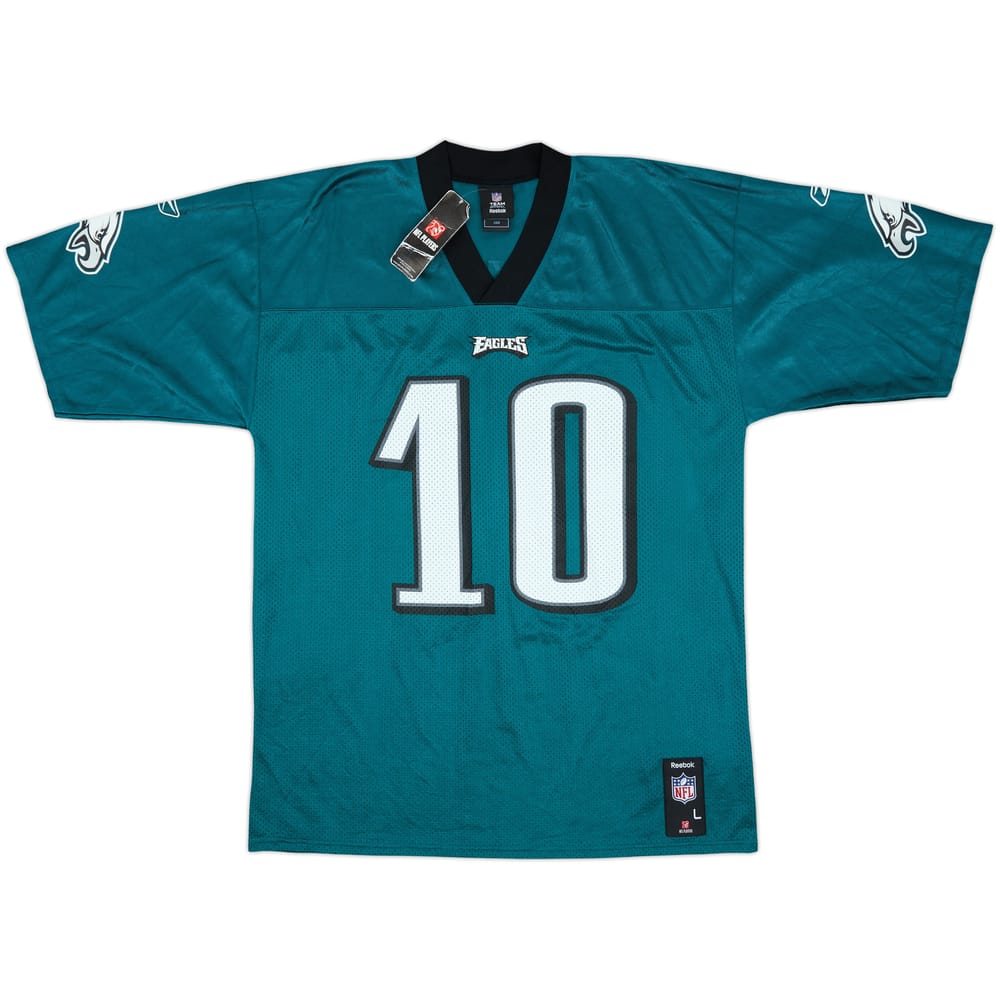2008-11 Philadelphia Eagles Jackson #10 Reebok Replica Home Jersey (L)