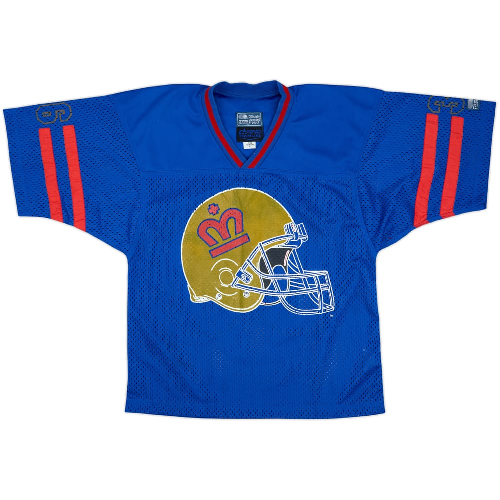 1991 London Monarchs #36 Campri Teamline Home Jersey - 8/10 - (S)