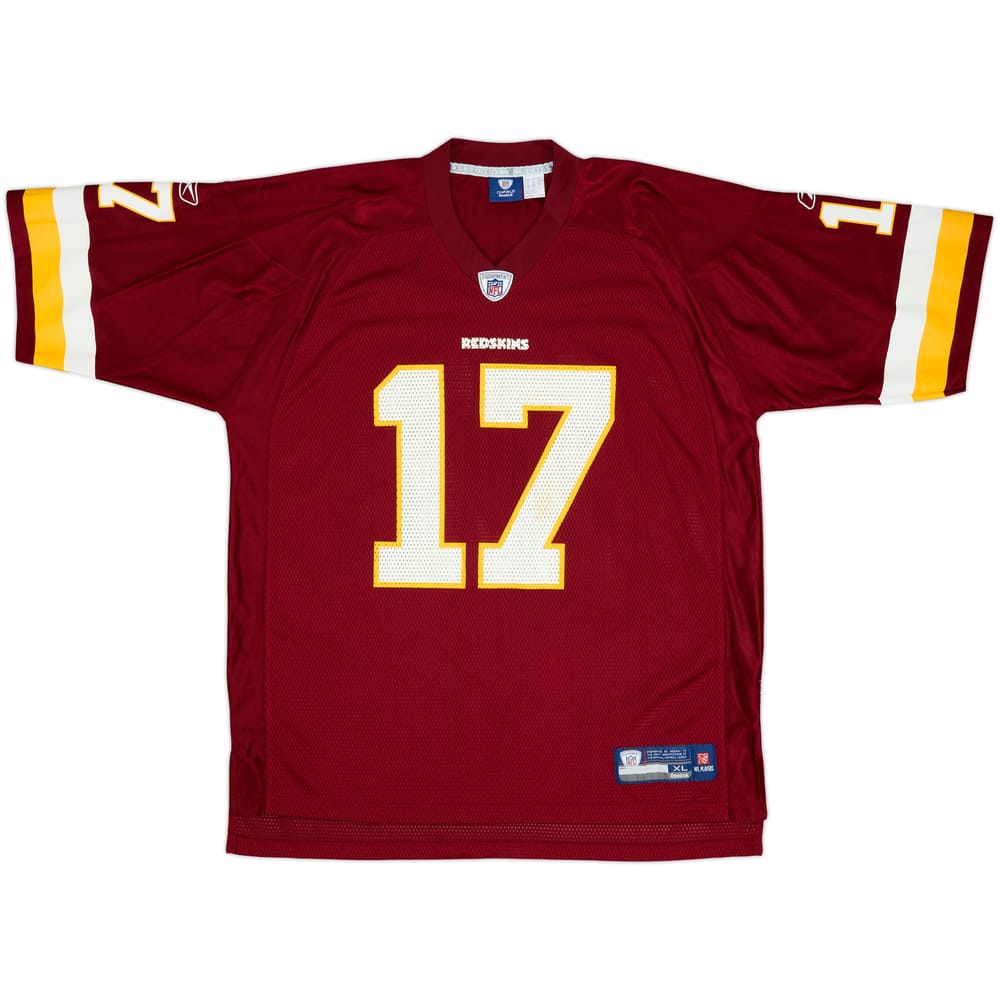 2008-09 Washington Redskins J.Campbell #17 Reebok On Field Home Jersey - 9/10 - (XL)