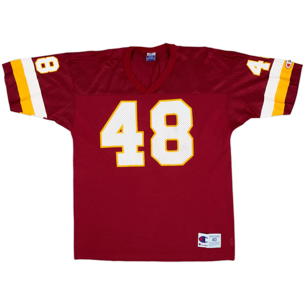 1996-00 Washington Redskins Davis #48 Champion Home Jersey - 8/10 - (L)