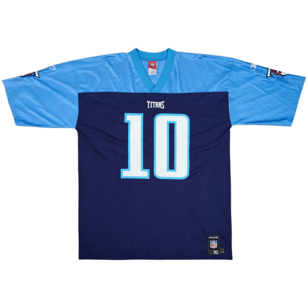 2006 Tennessee Titans Young #10 Reebok Replica Home Jersey - 9/10 - (XL)