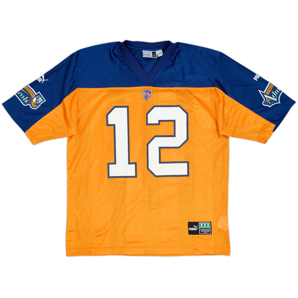 2001 Amsterdam Admirals O'Conner #12 Puma Home Jersey - 7/10 - (L)