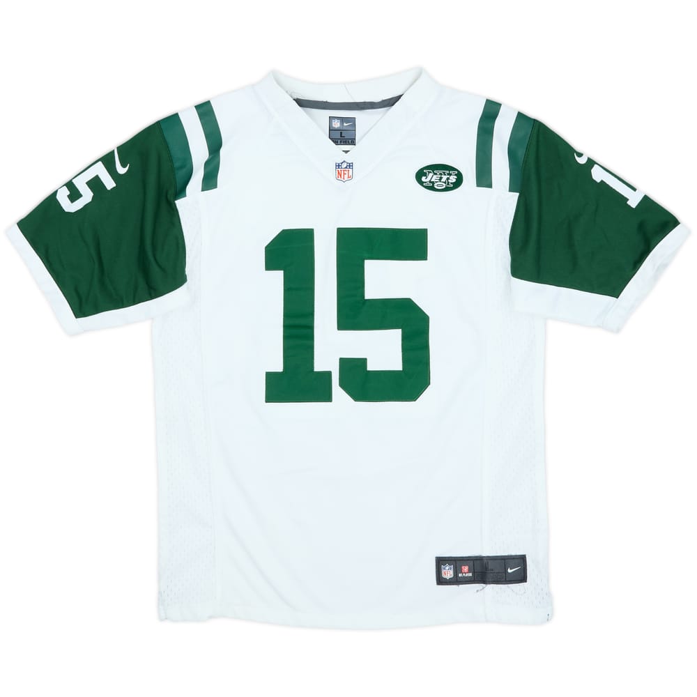 2012 New York Jets Tebow #15 Nike Premier Away Jersey Womens - 7/10 - (L)