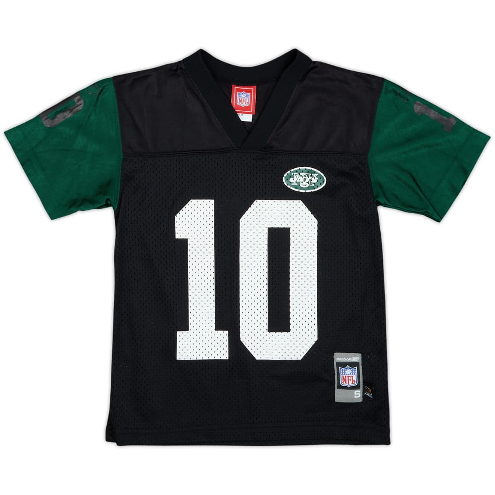 2005-06 New York Jets Pennington #10 Reebok Replica Alternate Jersey - 9/10 - (S.Boys)