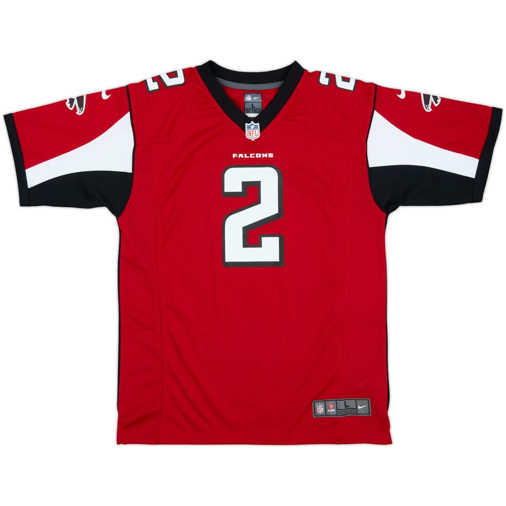 2012-19 Atlanta Falcons Ryan #2 Nike Game Home Jersey - 9/10 - (L.Boys)