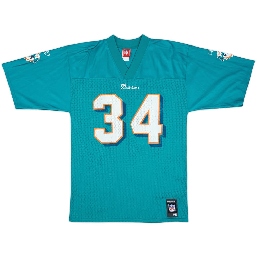2005 Miami Dolphins R.Williams #34 Reebok Replica Home Jersey - 7/10 - (M)