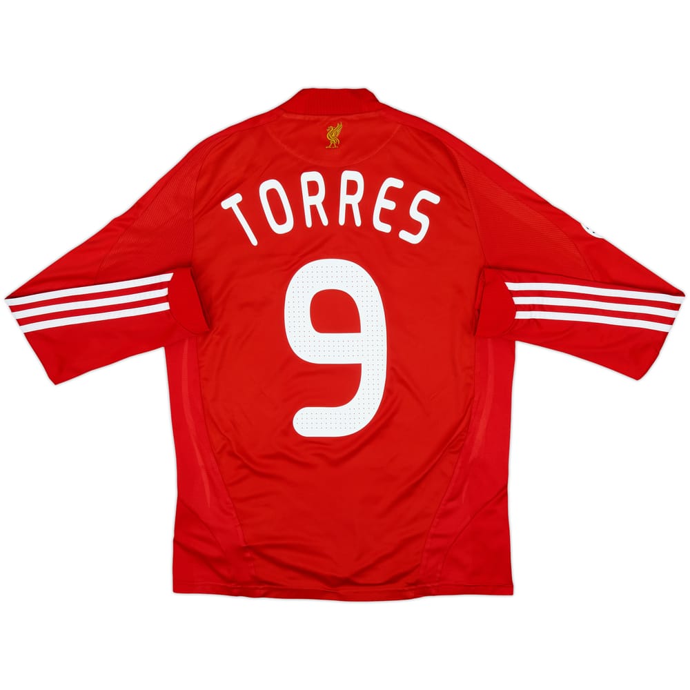 2008-10 Liverpool Local M/L Camiseta Torres #9 - 7/10 - (S)