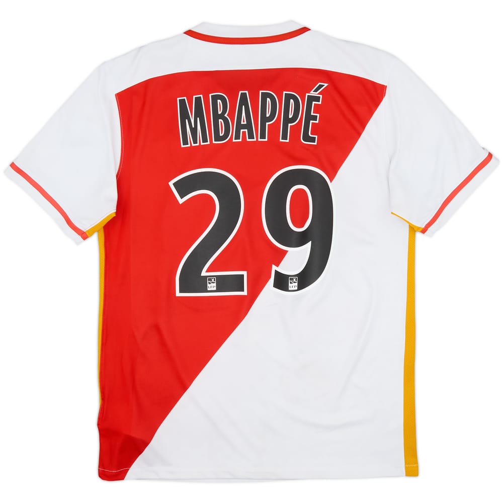 Camiseta de local del Monaco 2015-16 Mbappe #29 - 6/10 - (M)