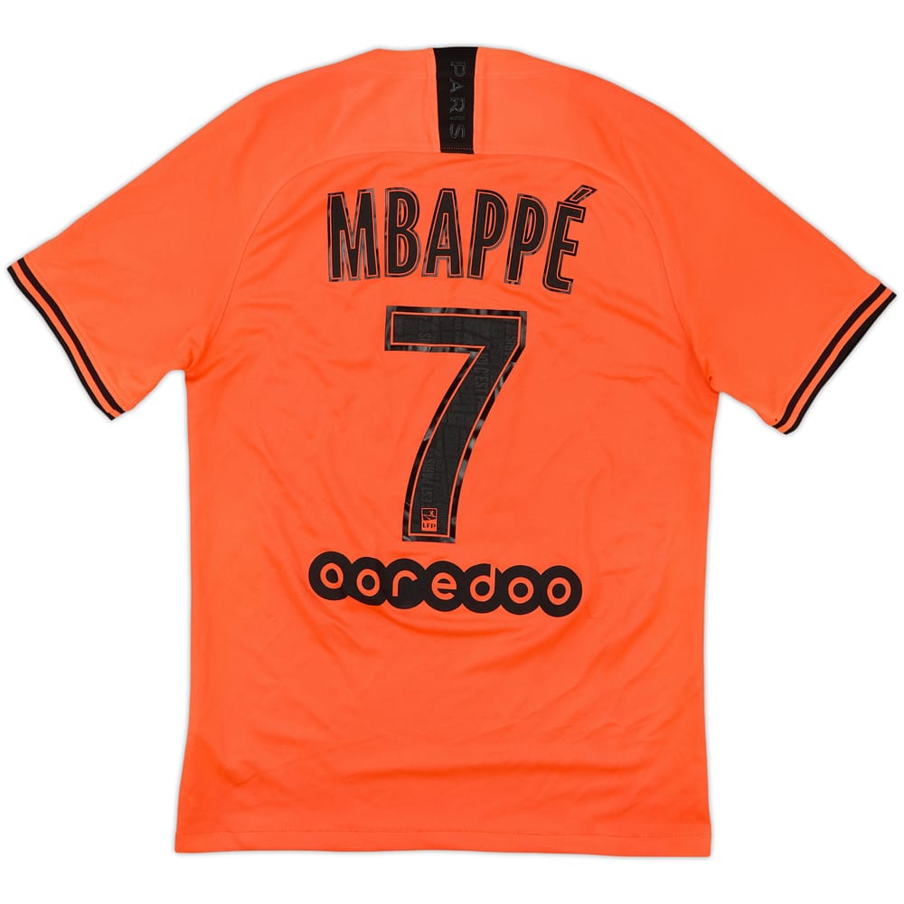 2019-20 Paris Saint-Germain Away Shirt Mbappe #7 - 6/10 - (S)