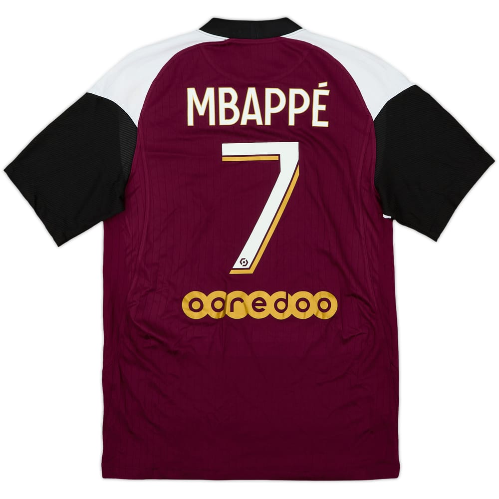2020-21 Paris Saint-Germain Third Shirt Mbappe #7 - 5/10 - (S)