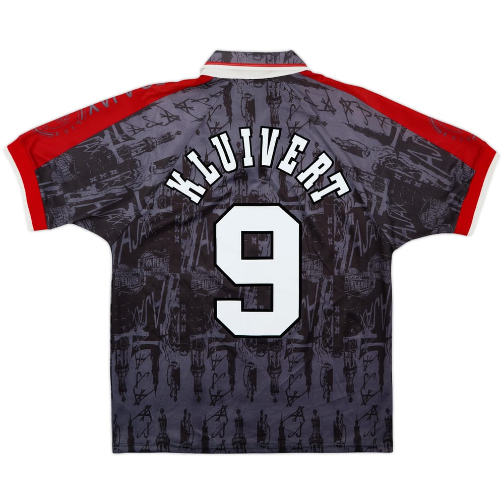 1996-97 Ajax Away Shirt Kluivert #9 - 8/10 - (M)