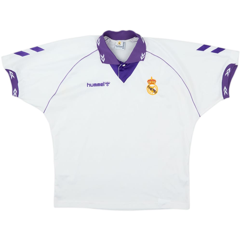 1993-94 Real Madrid Home Shirt - 8/10 - (XXL)