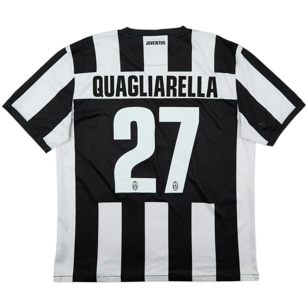 2012-13 Juventus Home Shirt Quagliarella #27 - 5/10 - (XL)