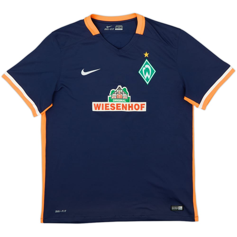 2015-16 Werder Bremen Away Shirt - 6/10 - (XL)