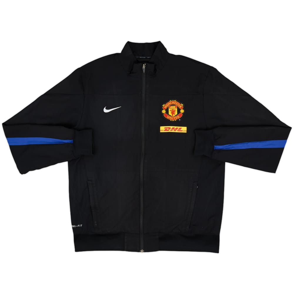2013-14 Manchester United Nike Track Jacket - 8/10 - (M)
