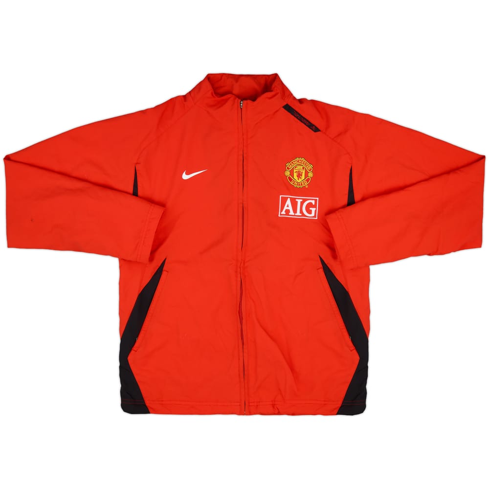 2007-08 Manchester United Nike Track Jacket - 4/10 - (M)