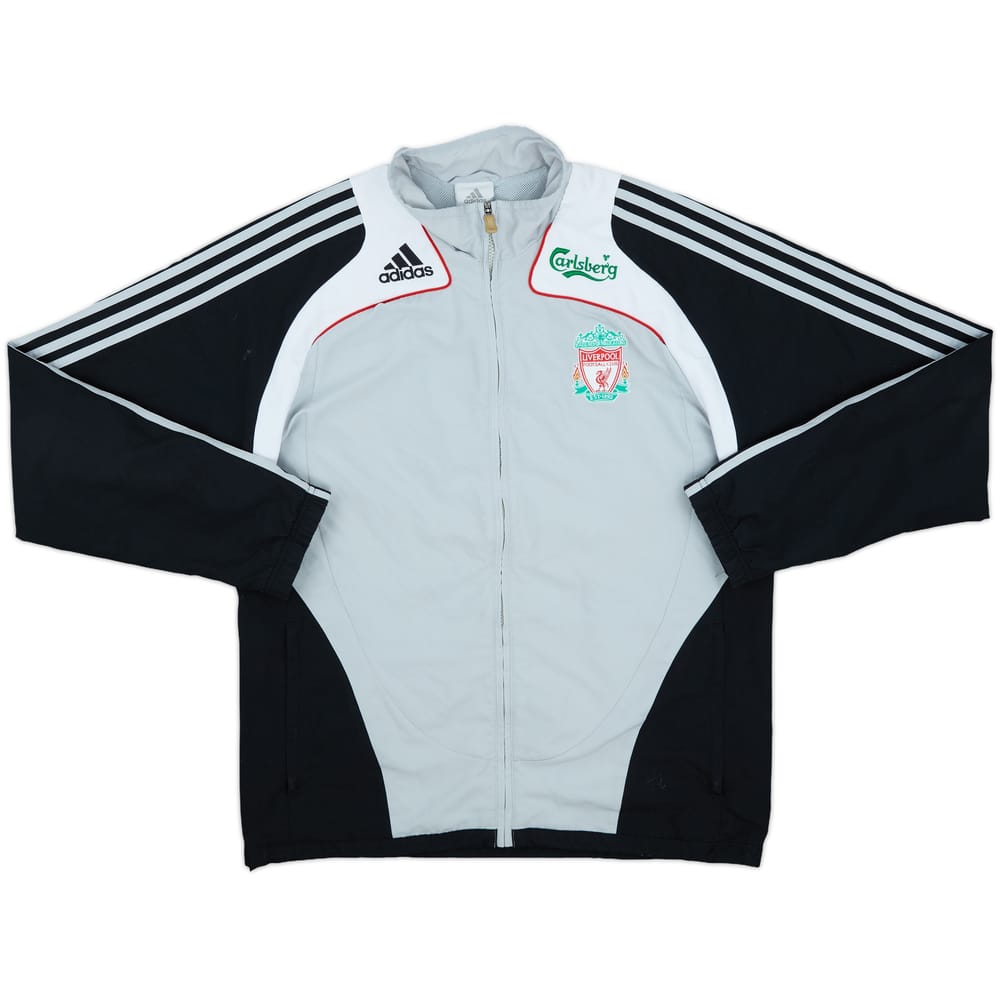 2008-09 Liverpool adidas Track Jacket - 7/10 - (M/L)