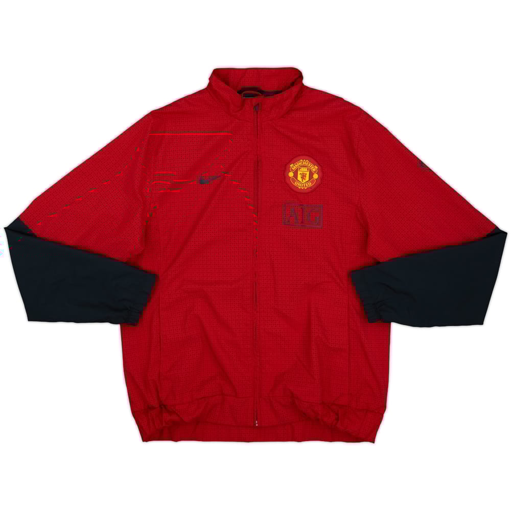 2009-10 Manchester United Nike Track Jacket - 8/10 - (L)