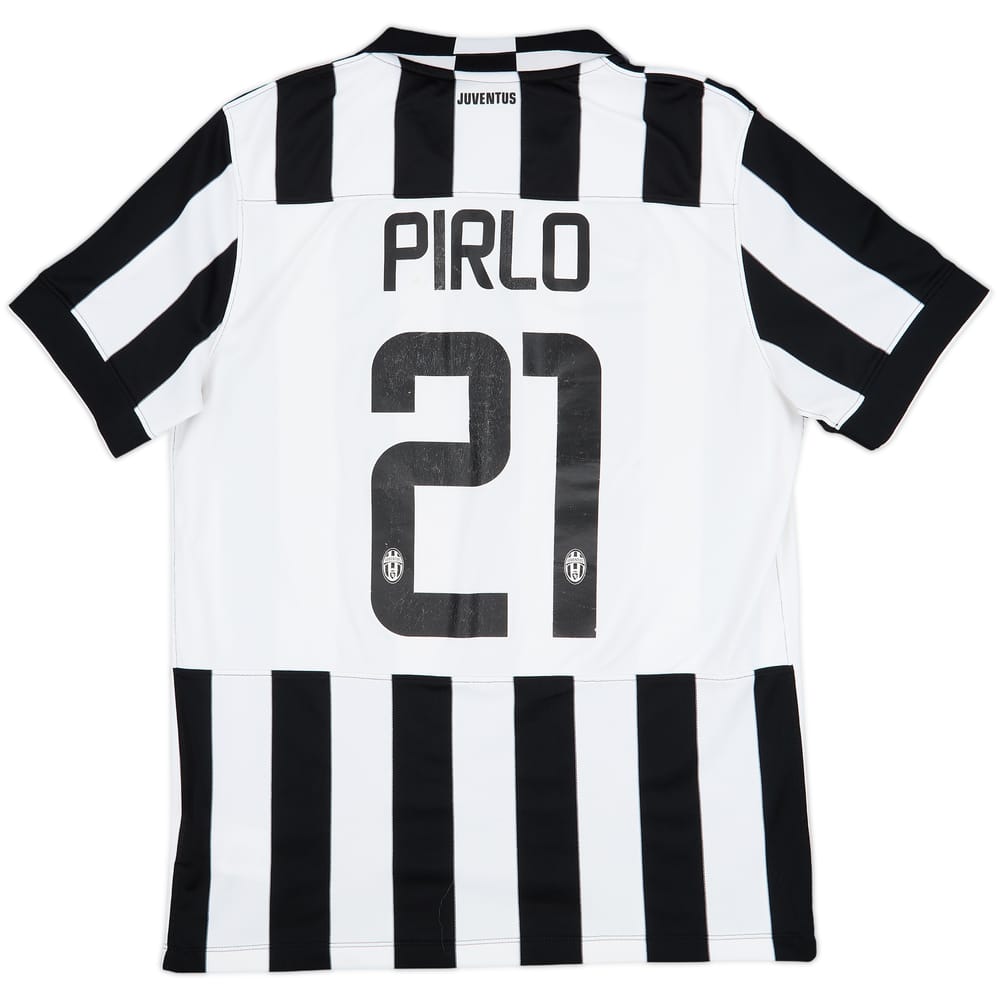 2014-15 Juventus Home Shirt Pirlo #21 - 6/10 - (L)