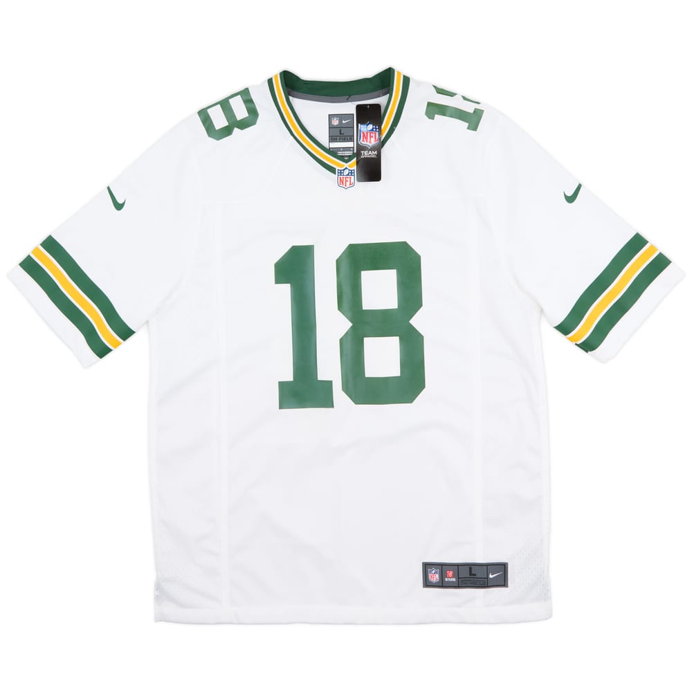 2012-18 Green Bay Packers Cobb #18 Nike Game Away Jersey (L)